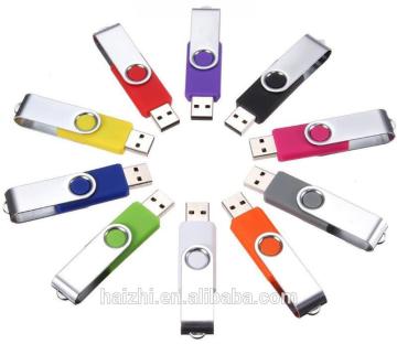 top 128MB-128GB shenzhen china Rotate USB flash drive