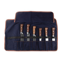 Leather Ultimate Oxford Knife Bag Roll for Chef Knife Storage