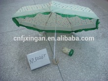 5 fold mini lace parasol umbrella