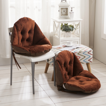 Office or home cushion integrated velvet cushion
