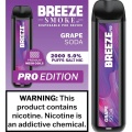 Breeze Pro 2000 Puffs Einweg-Vape-E-Zigarette