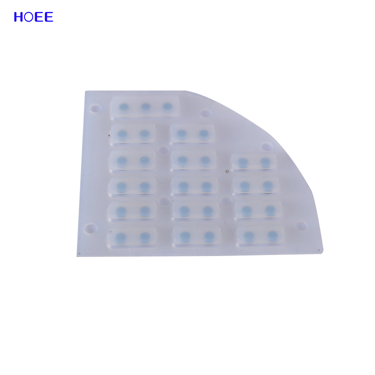 Hot selling silicone push button with membrane keypad