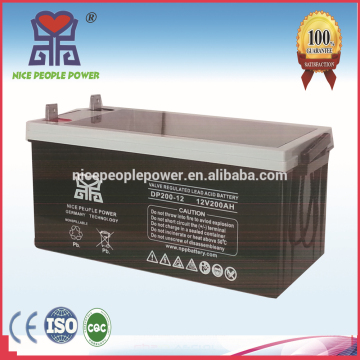 12v 200ah agm batterys made in china