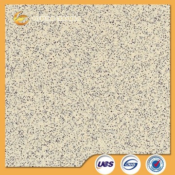 Plain semi-polished beautiful soluble salt tile crystal white porcelain tiles