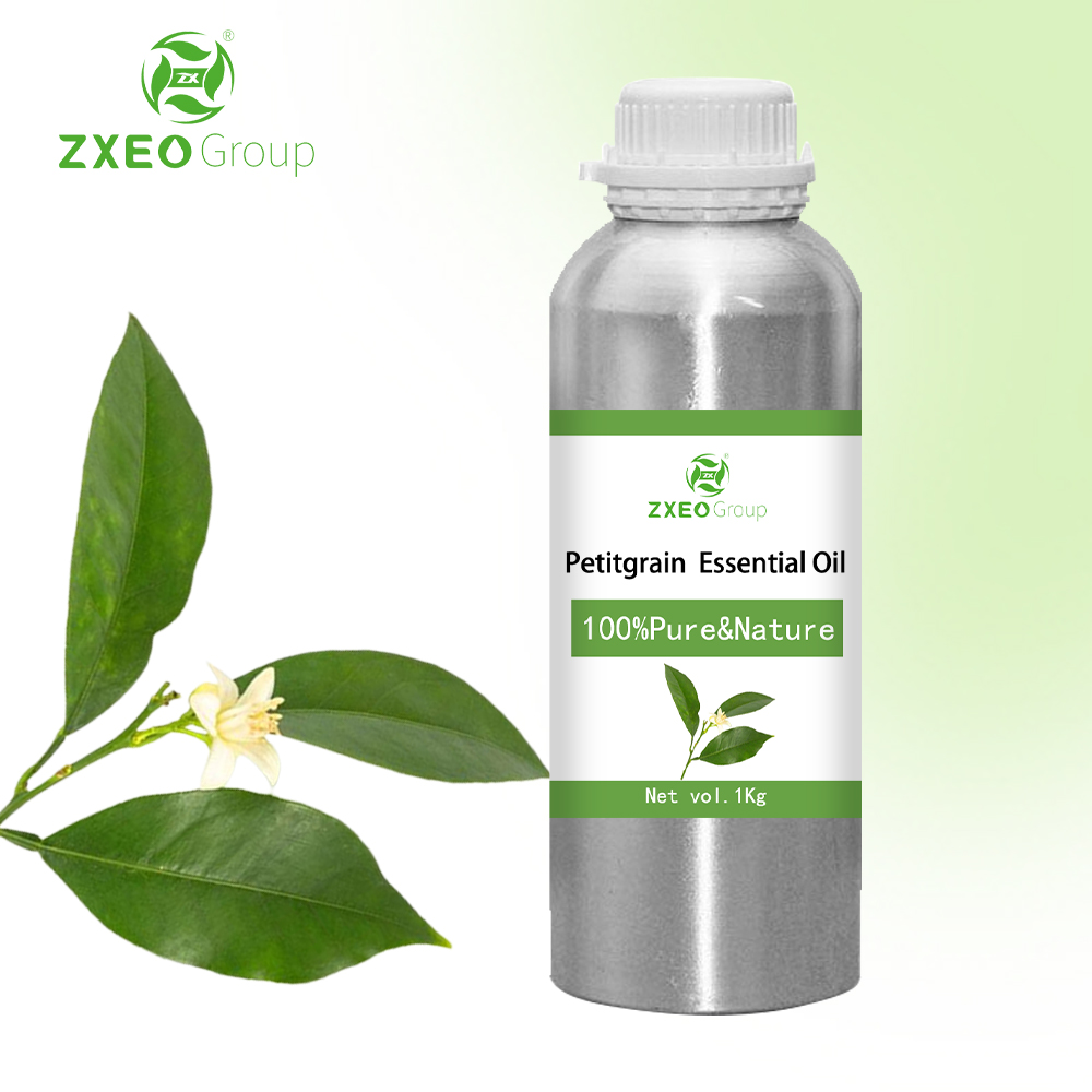 Organiczny czysty olejek eteryczny Ptitgrain Wysoka jakość destylowa ekstrakcyjna hurtowa hurtowa masa 100% czysty naturalny olej ptitgrain