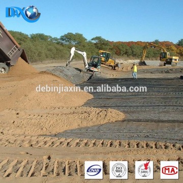 Black construction material gravel geo grid for road construction