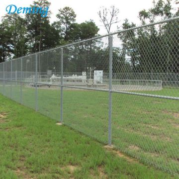 Vinyl Coated Woven Hurricane Chain Link Cyclone Fence