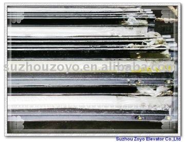 Guide rails; Elevator guide rails; Elevator parts