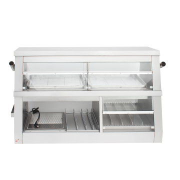 Commercial Food Warmer Display Showcase: Best Selling Restaurant Countertop Beverage Warmer Cabinet