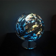 25cm Light Up Globe Lamp with Constellations