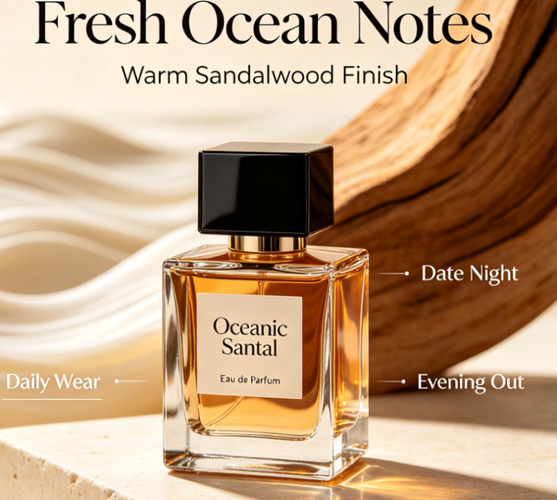 Fresh Ocean Warm Sandalwood Perfume