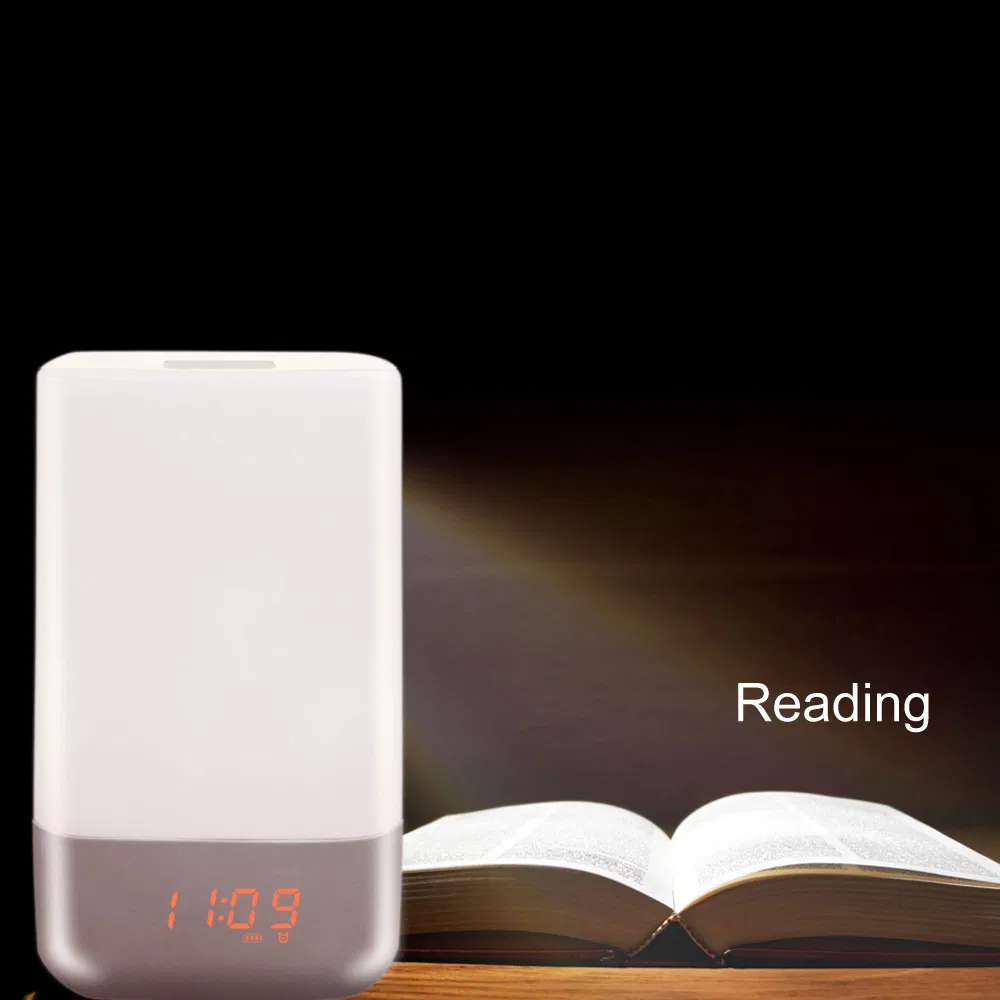 Sunrise Simulation Alarm Clock with LED Night Light