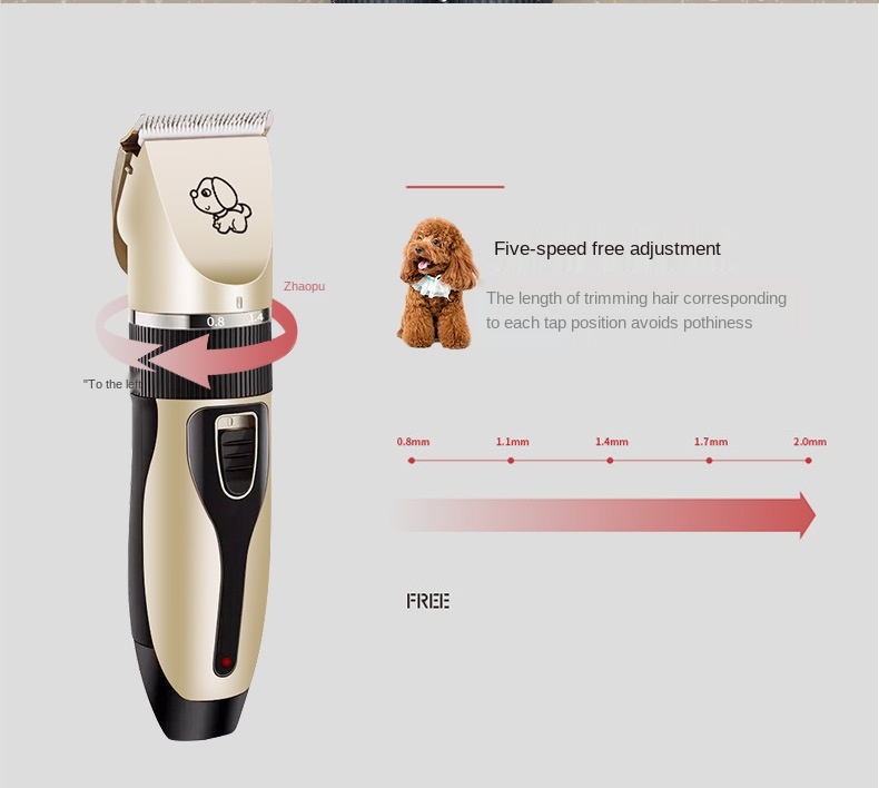 Amazon Electric Pet Hair Cutter Hair Cat and Dog Pet Supplies Rechargeable Pet Shaver