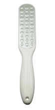 Plastic handle etching foot file for dead skin