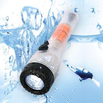 Tri-proof Shaking magneto flashlight