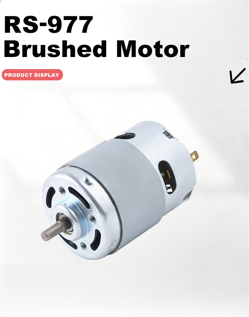 977 Brushed DC Motor-2x 977 Brushed DC Motor-2x