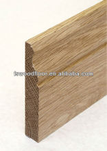 solid wood baseboard profile