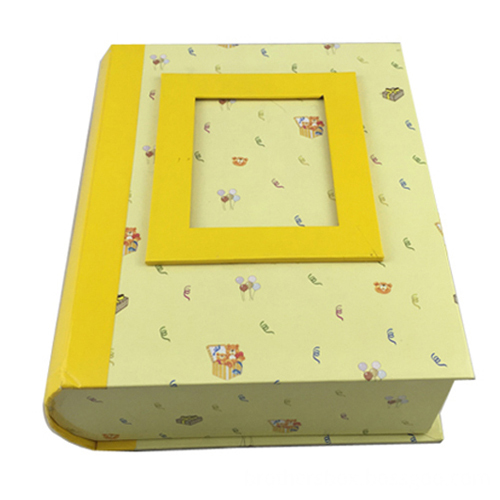 Yellow Drawer Paperboard Keepsake Baby Favor Box