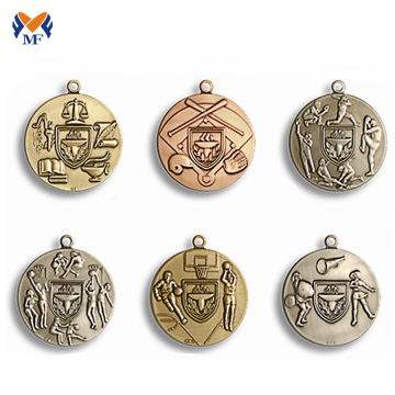 School Sports Day Metal Trophies And Medals