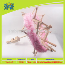 china knitting tools factory wholesale manual wooden wool support