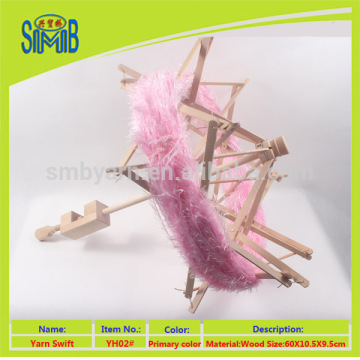 china knitting tools factory wholesale manual wooden wool support