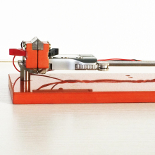 Fiber material resistivity tester