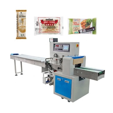 Horizontal Flow Roll Wrapping Machine for Chocolate and Candy Packaging
