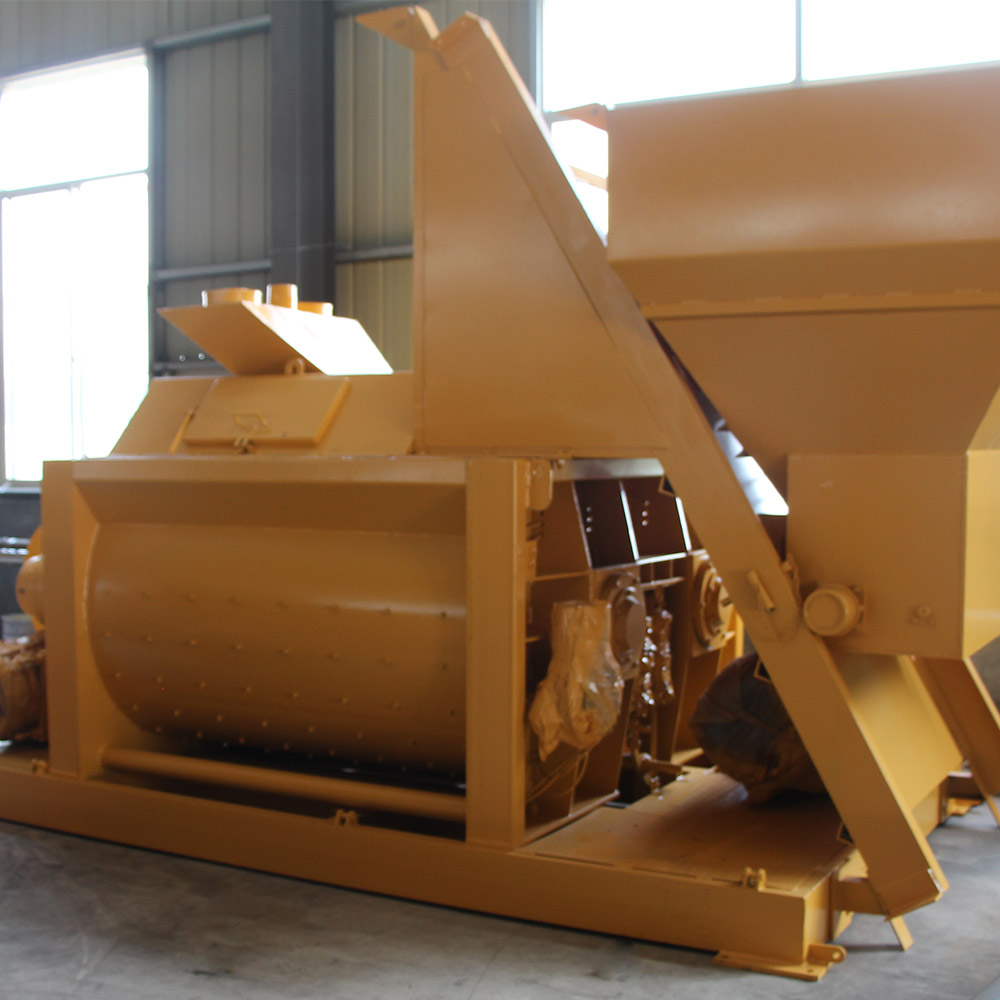 1 cubic meter stationary type concrete mixer