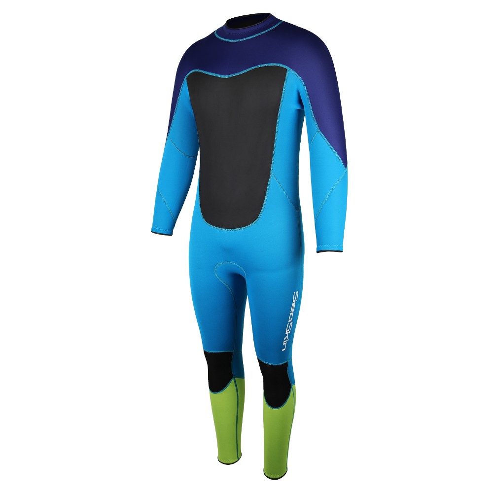 Seaskin Mens Back zip အခြေခံ Neoprene Surfing Wetsuit