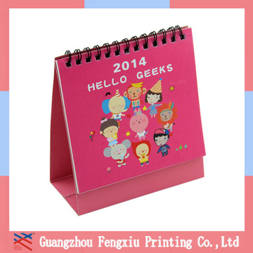 desk calendar with note pad/desk calendar designs/Special printed desk calendar