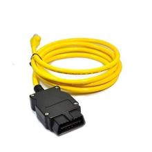 OBD-II male connector to RJ45 plug adaptor