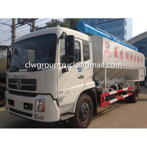 Dongfeng 4 x 2 alimentación a granel camión 12CBM