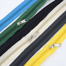 Custom NO.5 Coil Zipper Nylon Zip For Bags