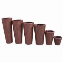 Rattan Flower Pot Sets, Beautiful and Practical