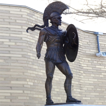 Finest Workmanship Outdoor Casting Copper Bronze Soldier Statues