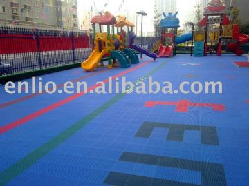 outdoor Kindergarten court tiles