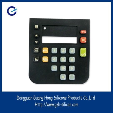 Customized silicone rubber matrix keypad made in Guangdong