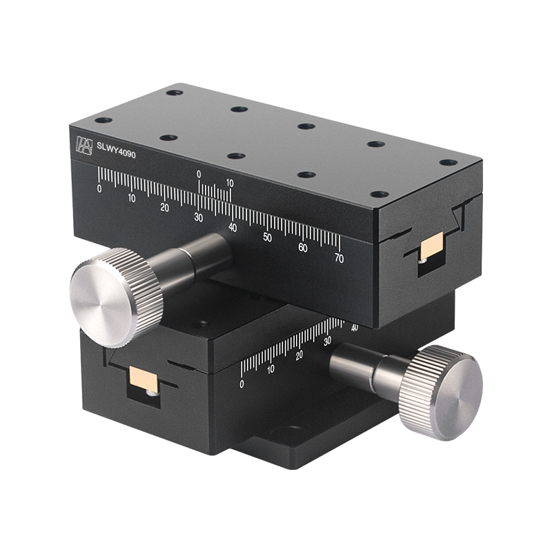 Ruční plošina s rybinovou drážkou osy X-Y 90 Manual X-Y Axis Dovetail Groove Stage 90