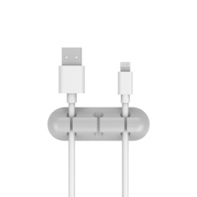 Multi-Purpose Adhesive Desktop Wire Organizer - Silicone Cable Holder