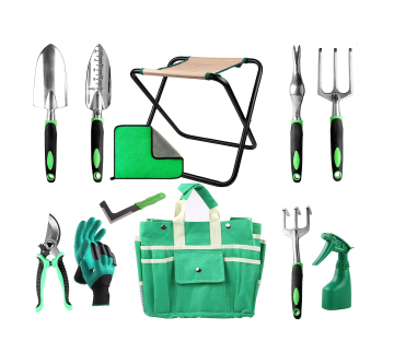 Garden Tool Organizer Kit - Tote & Accessory Set