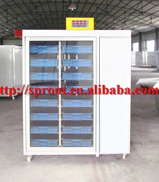 hydropoics fodder/ Seedling planting machine/oat sprout machine/germinated wheat sprout machine