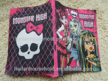 Licensed fancy fabric exercise Book Cover, Wholesale Custom Printing Fabric Book Cover