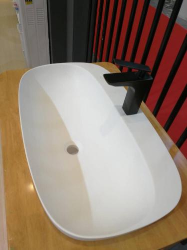 Solid Surface modern embedded washbasin for cabinet