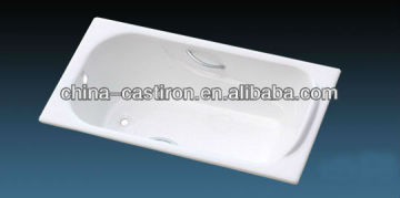 cast iron hotel bath tub