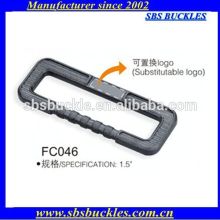 black Rectangle buckles plastic buckles SBS buckles FC046