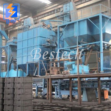 Foundry Green Sand Molding Line for Foundry Casting Valve Production