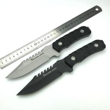 Plastic Handle Fixed Blade Hunting Bowie Knife