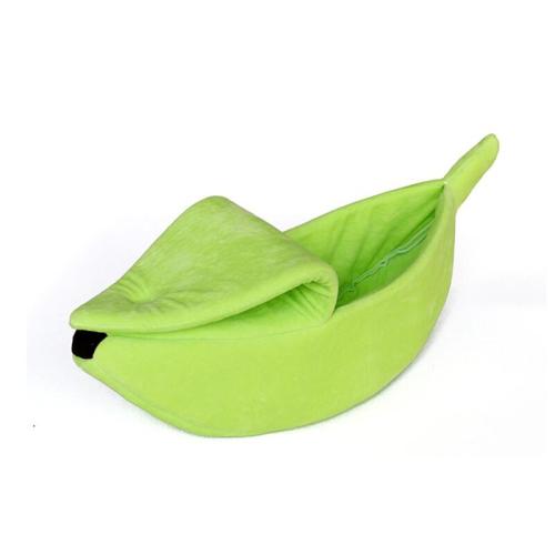 Creative dog cat litter banana shape winter warm