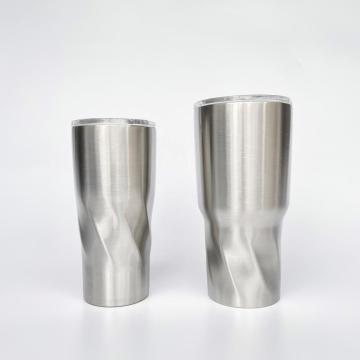 Curve Twist Custom Color Tumbler Stainless Steel Mug