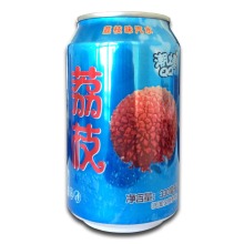 Cheap Price 330ml Can(tinned) Fruit Flavored Carbonated Drink in China